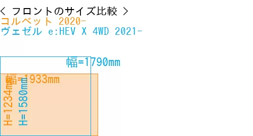 #コルベット 2020- + ヴェゼル e:HEV X 4WD 2021-